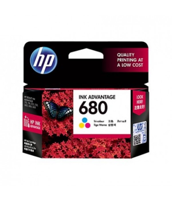 HP 680 A Tri-color Original Ink Advantage Cartridge