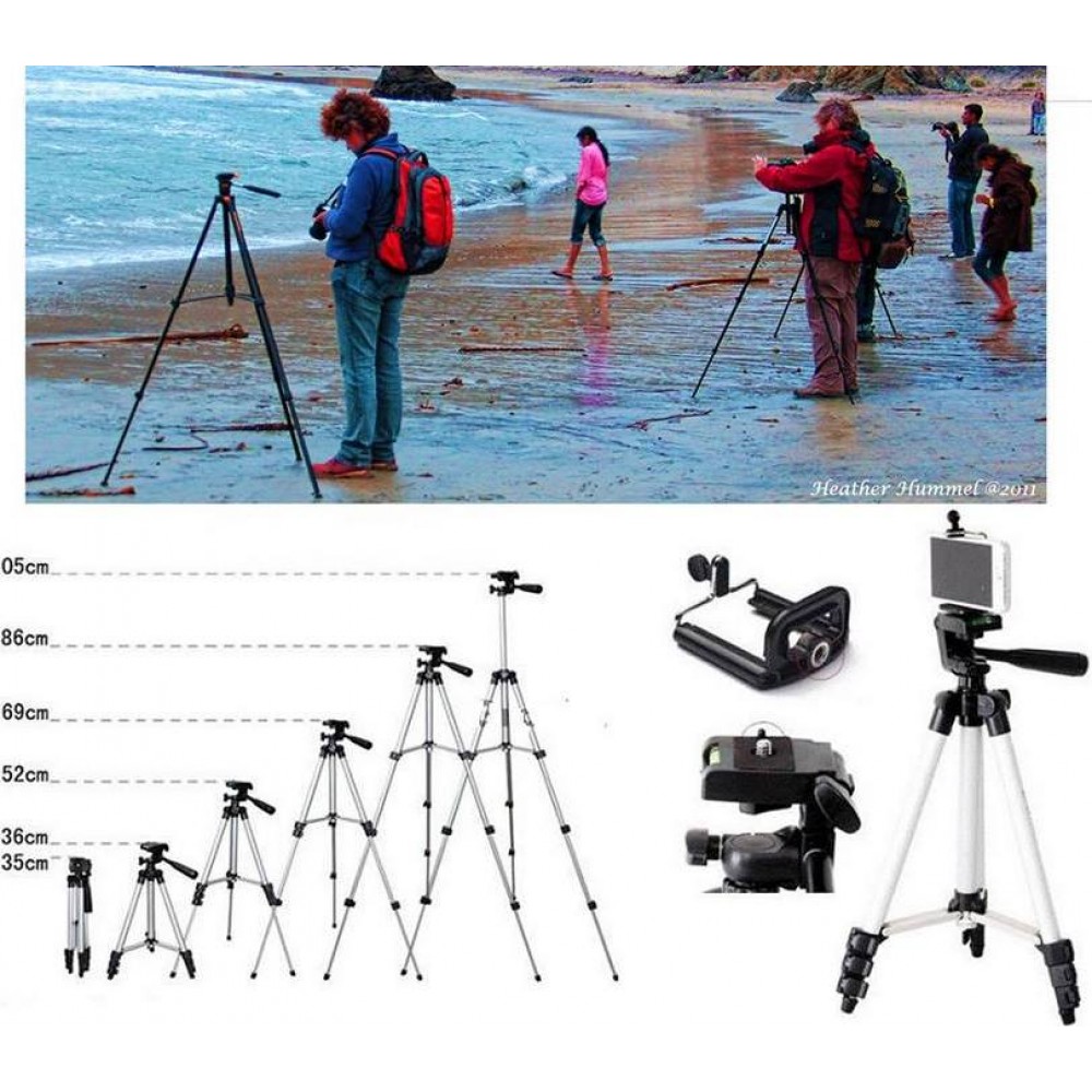 Kanton Tripod For DSLR Smartphone Digital Camera With Rimote